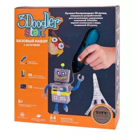 Базовый набор с 3D-ручкой 3Doodler Start 3DS-ESST-TNG-R-17