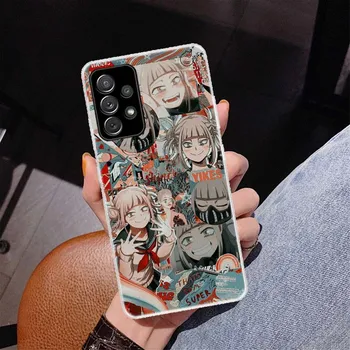 Чехол для телефона с рисунком «Химико Тога Waifu» для Samsung Galaxy A51 A52 A71 A72 A42 A32 A22 A02S A12 5G A21S A31 A41 M12 M21 M31S Shell Ca Samsung A51