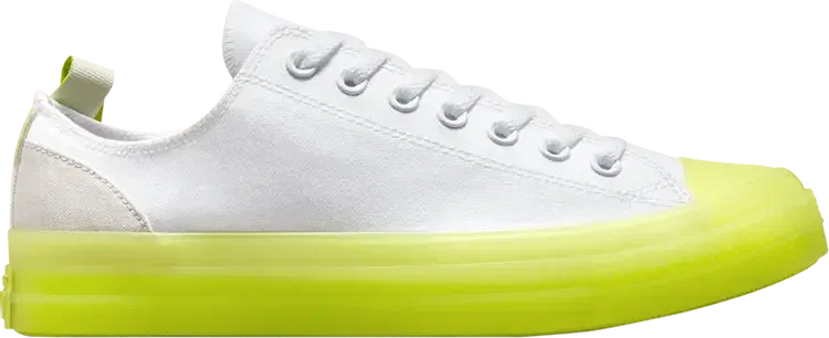 Кроссовки Converse Chuck Taylor All Star CX Low White Lime Twist, белый