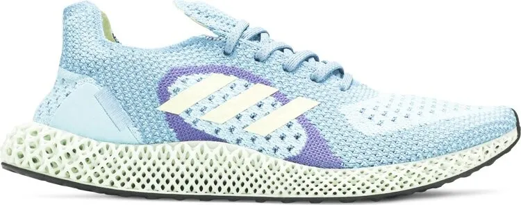 Кроссовки Adidas ZX Runner 4D 'Light Aqua', бирюзовый