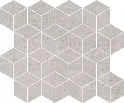 Керамическая плитка Kerama Marazzi Декор Риккарди мозаичный серый светлый матовый 45х37,5