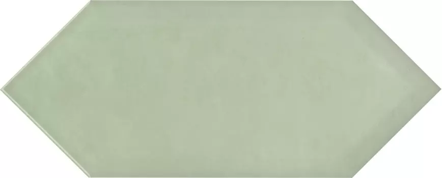 Керамическая плитка Kerama Marazzi Фурнаш грань зеленый светлый глянцевый 14х34
