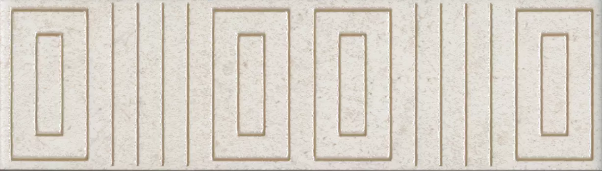 Керамическая плитка Kerama Marazzi Бордюр Матрикс бежевый светлый 20х5,7