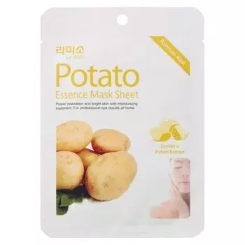 Маска тканевая с картофелем, La Miso Potato Essence Mask Sheet 21гр