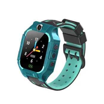 E12 Смарт-часы Детский телефон Интеллектуальные часы Smartwatch LBS Расположение одной кнопки SOS Remote розовый/чёрный