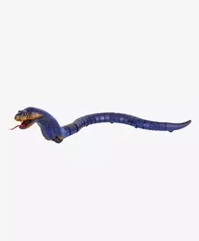 Игрушка 1TOY Робо-Кобра на ИК управлении синяя