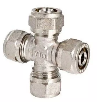 Крестовина (обжим) Valtec Ф20