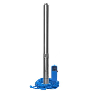 Насос скважинный с плавным пуском Aquario ASP1E-100-75(Р) (встр.конд.,каб. 60м)