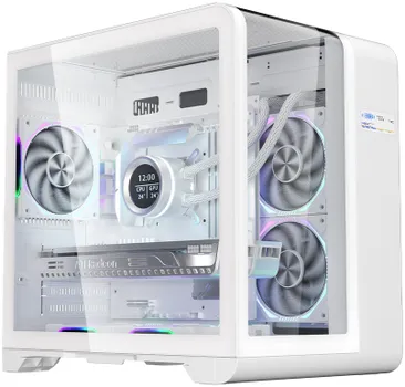 Корпус 1STPLAYER RT5, mATX, Mini-Tower, 2xUSB 3.0, белый, без БП (RT5-WH)