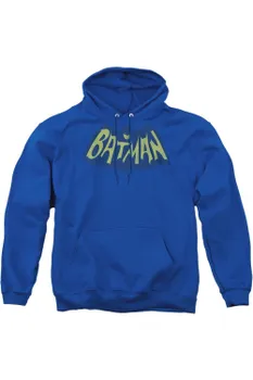 Толстовка с капюшоном Batman Show Bat Logo для взрослых Gildan, синий