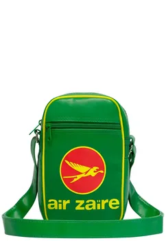 Сумка через плечо Logoshirt "Air Zaire Airlines" со знаменитым Logoshirtом Air Zaire Airlines, зеленый