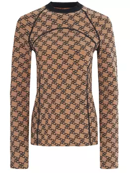 Лонгслив с принтом FENDI
