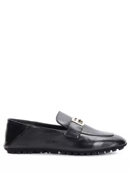 Мокасины кожаные FENDI