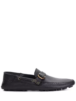 Мокасины кожаные SAINT LAURENT