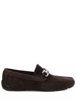 Мокасины замшевые S.FERRAGAMO