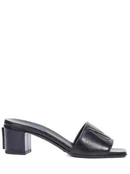 Мюли кожаные MAX MARA