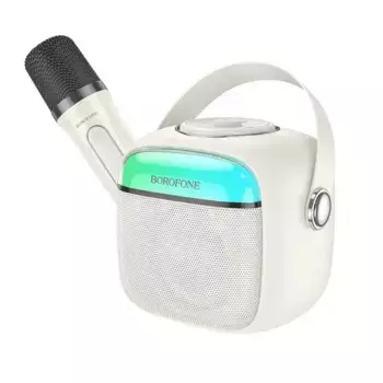Портативная акустика Borofone BP15 Milky White