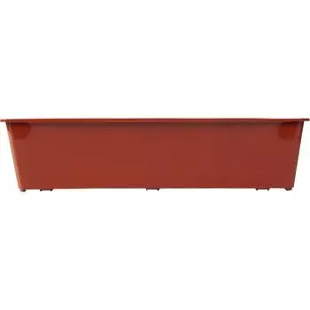 Ящик балконный Idiland 60x17x15 см v10.5 л пластик терракотовый