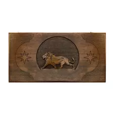 Нарды резные "Лев"