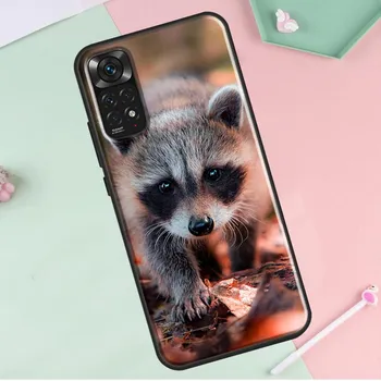 Енот для Redmi Note 12 Pro Plus Чехол для Redmi Note 10 8 9 11 Pro 12S 11S 10S 9S 9C 10C 12C Чехол Redmi 9C