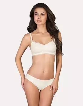 Бра с мягкими чашками кормящих мам Maternity (avorio, 4D)