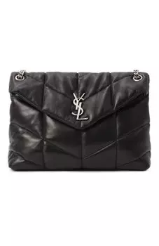 Сумка Puffer Loulou medium Saint Laurent