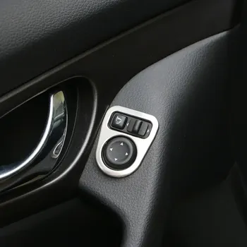 Накладка на зеркало заднего вида из нержавеющей стали для Nissan Qashqai J11 2014- 2018