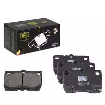 Колодка тормозная LEXUS GS300/430/450H/460 (05-) диск. задняя (TRIALLI)