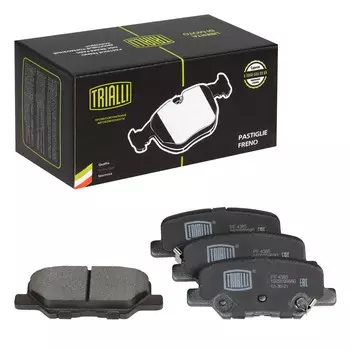 Колодка тормозная MITSUBISHI Outlander III (12-)/ASX (10-) диск. задняя (TRIALLI)