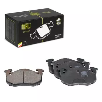 Колодка тормозная PEUGEOT 206 (98-)/306 (94-)/RENAULT Clio (96-) диск. задняя (TRIALLI)