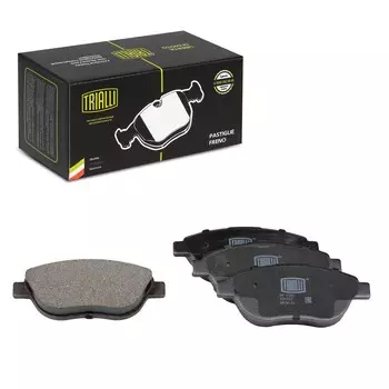 Колодка тормозная PEUGEOT 207 (06-)/307 (00-)/CITROEN Berlingo (02-) диск. передняя (TRIALLI)