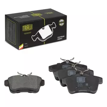 Колодка тормозная PEUGEOT 3008 (09-)/5008 (09-)/CITROEN C4 (10-)/DS5 (11-) диск. задняя (TRIALLI)