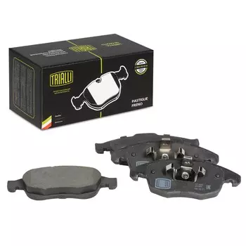 Колодка тормозная PEUGEOT Partner (08-)/CITROEN Berlingo (08-) диск. передняя (TRIALLI)