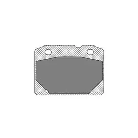 Колодка тормозная ВАЗ 2101-07 передняя (SCT) SP 102 (4 шт)