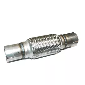 Компенсатор выхл сист. (гофра) с трубой L-150/250мм (п/хомуты d45)