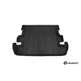 Коврик багажника Element TOYOTA LC200 2012 кроссовер 7 мест полиуретановый черный 1 шт