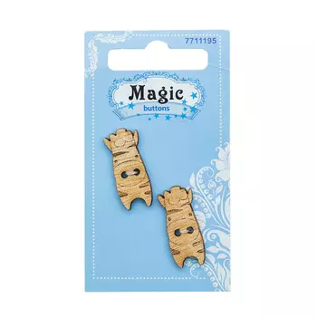 LW792-V47 Набор пуговиц 'Корова', упак./2 шт., Magic Buttons