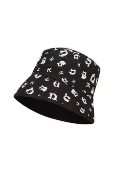 Панама хлопковая с принтом ikonik Karl Lagerfeld