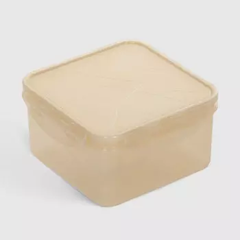 Контейнер для продуктов Lidex с защелками квадратный 0,7 л
