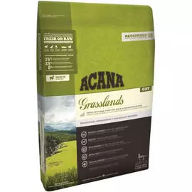 Корм для кошек Acana Grasslands Ягненок, утка, яйцо и рыба, 5,4 кг