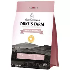 Корм для кошек DUKE'S FARM курица 300г