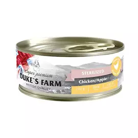 Корм для кошек DUKE'S FARM курица с яблоком 100 г