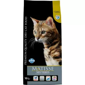 Корм для кошек Farmina Matisse Neutered для стерилизованных и кастрированных 10 кг