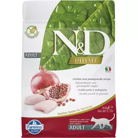Корм для кошек Farmina N&amp;D Prime курица с гранатом 300 г
