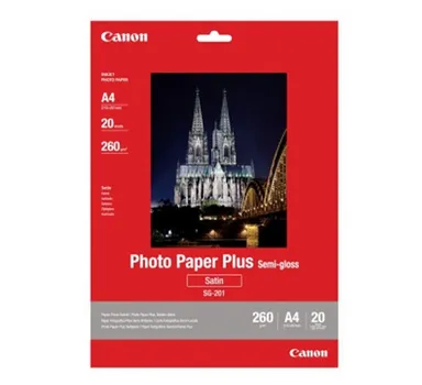 Бумага Canon SG-201 A4 1686B021 полуглянцевая 260г/м2,20 л