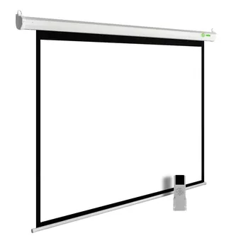 Экран Cactus CS-PSME-360X360-WT 1:1 настенно-потолочный рулонный белый (моторизованный)