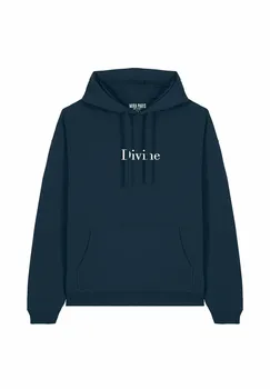 Толстовка DIVINE EMBROIDERY UNISEX - Hoodie Mira Paris, темно-синий