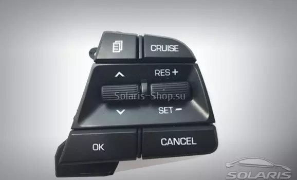 Кнопка круиз-контроля отдельная (с доработкой) для Hyundai Solaris 2017 -