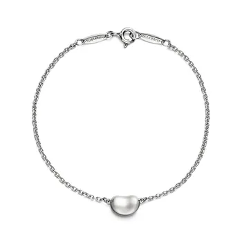Браслет Tiffany & Co. Elsa Peretti Bean design, 9 мм, серебро