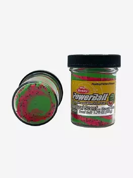 Паста форелевая Berkley PowerBait Trout Bait Fruits Munchy Melon 50gr, Зеленый
